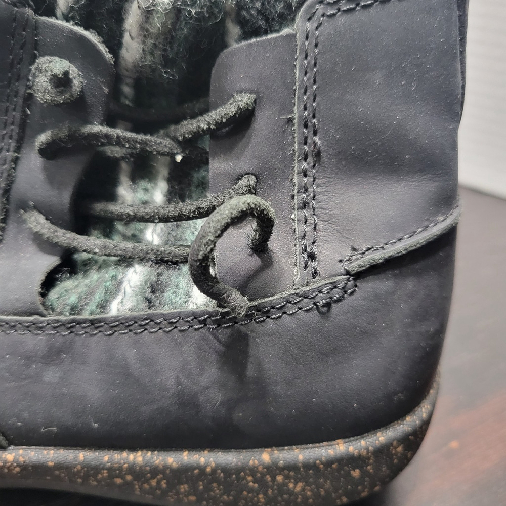 Aetrex Womens Cammie Black Suede Bootie Size 10 - Picture 11 of 11
